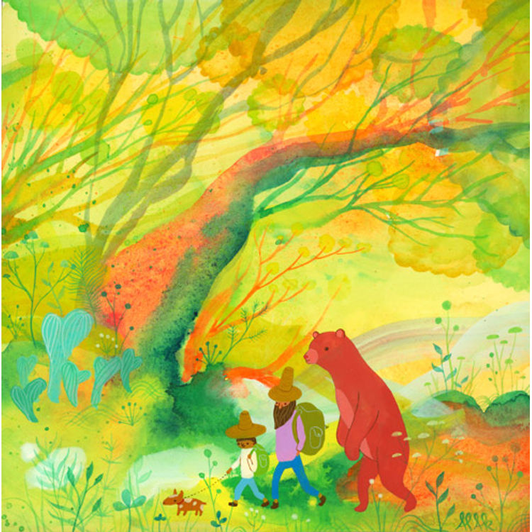 Family Hike by Apak