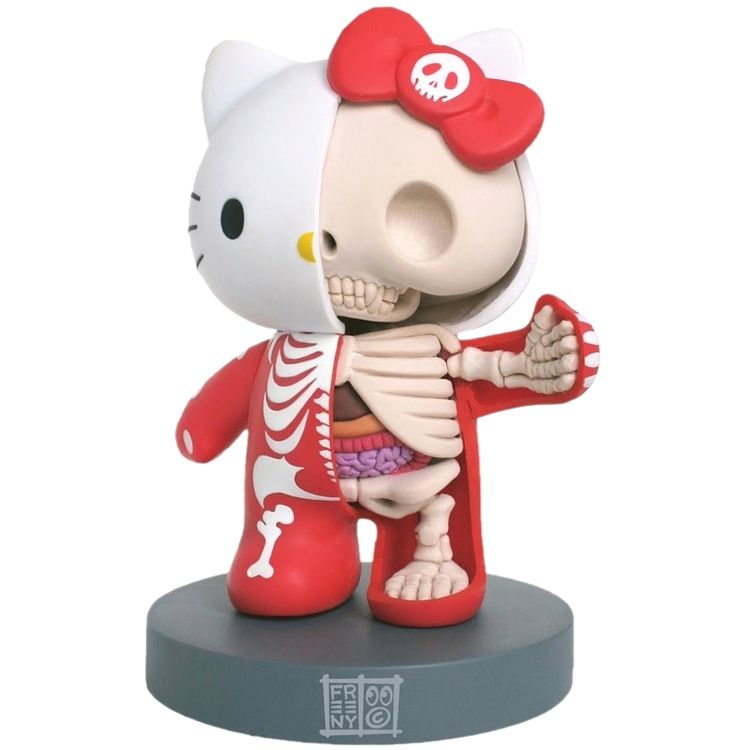 Dissected Hello Kitty by Jason Freeny