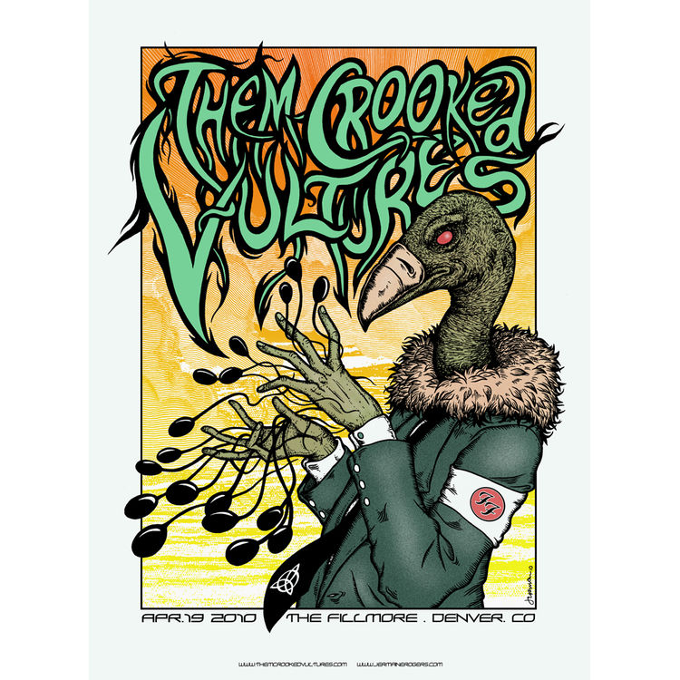 Them Crooked Vultures - Denver, CO 2010 by Jermaine Rogers