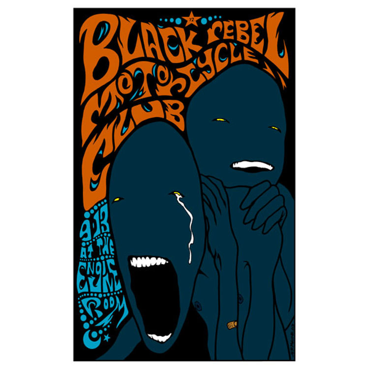 Black Rebel Motorcycle Club by Jermaine Rogers