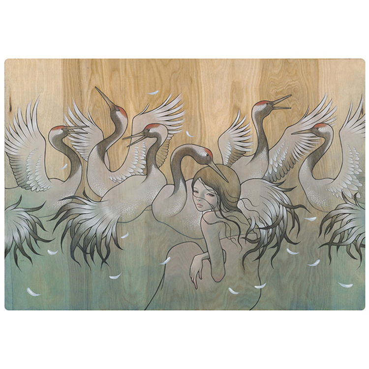 Tsuri no ma - 鶴の舞 crane's dance by Audrey Kawasaki