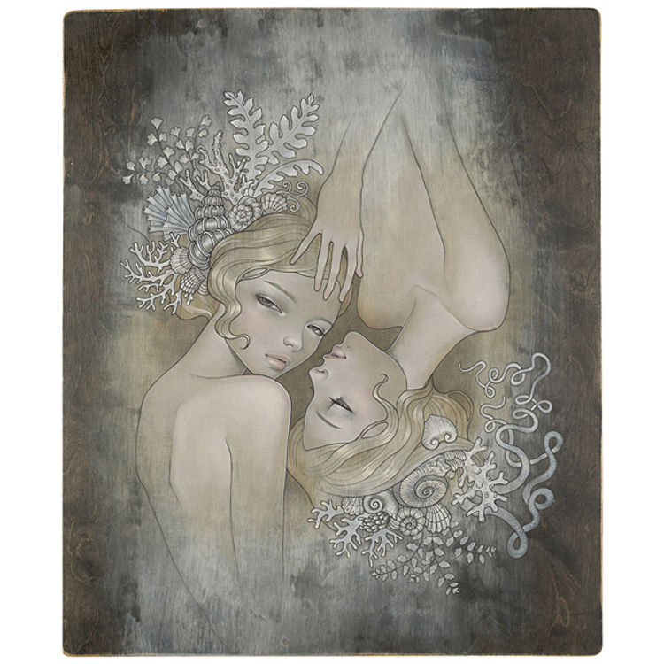 Two Sisters by Audrey Kawasaki