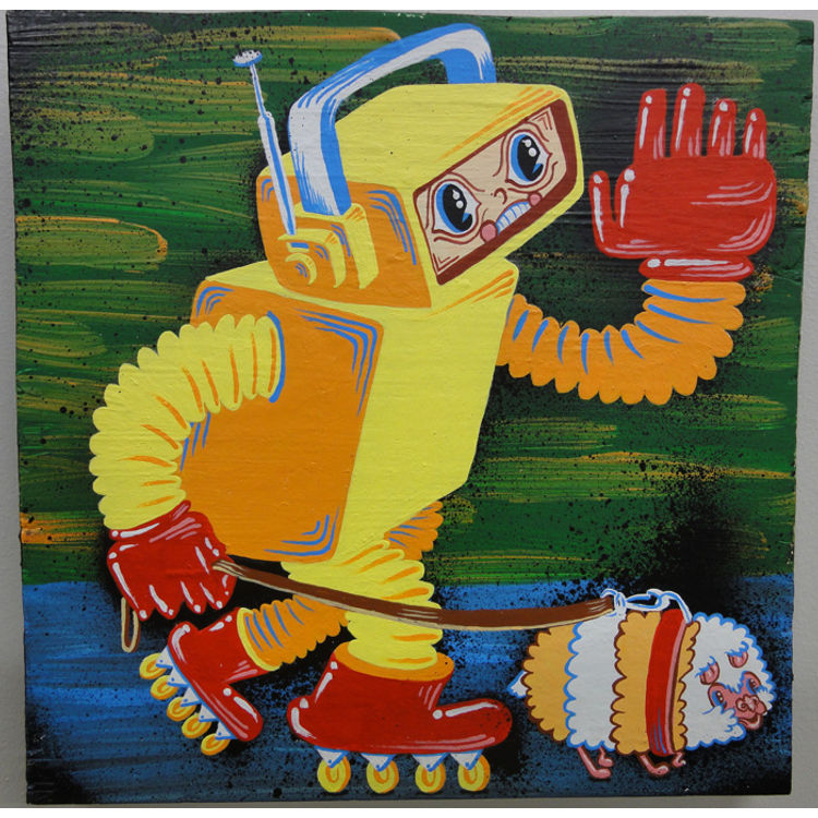 Robotic Hamster Walker by Tripper Dungan