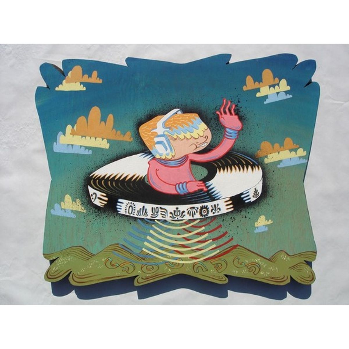 Crop Circle Record UFO