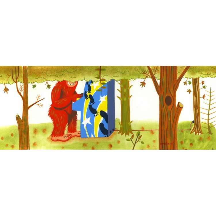 Bigfoot loves Videogames by Andrew Brandou