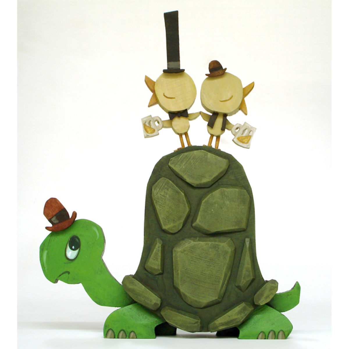 Günther and Léonard Catch a Ride