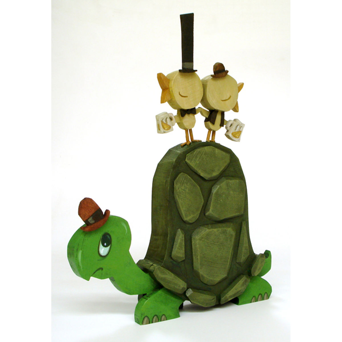 Günther and Léonard Catch a Ride