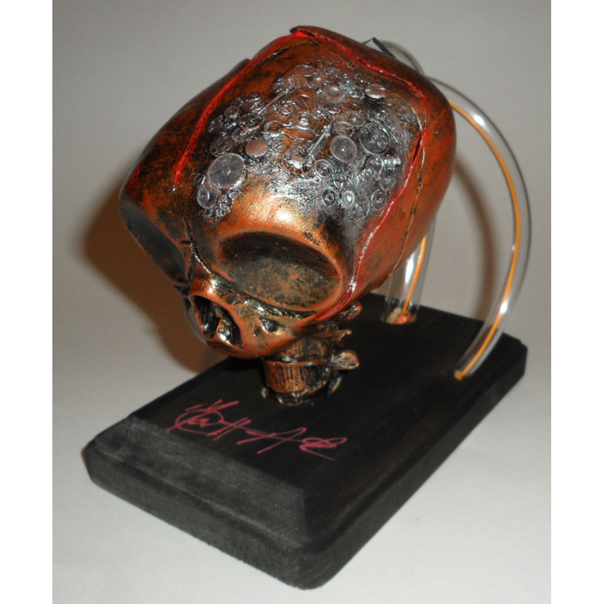 Fetal Skull (Copper/Yellow)