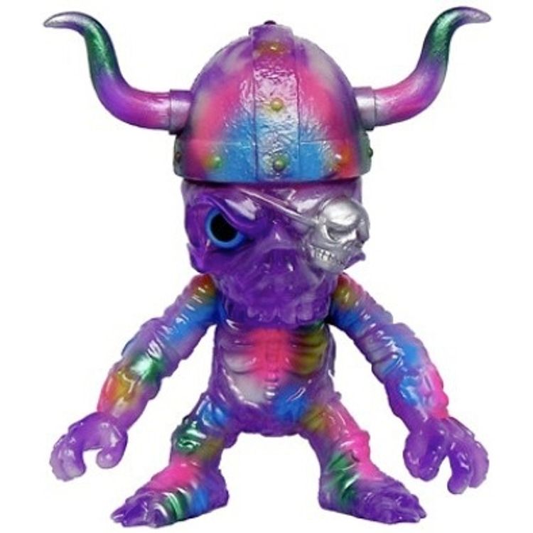 Skull Zombi - GID Blue Eye by BLObPUS