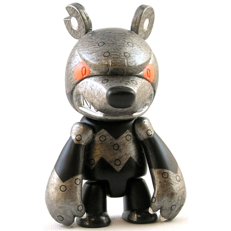 Knucklebear Qee - Iron Orange Eyes by Touma