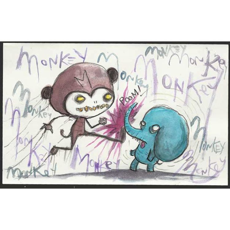 Monkey Monkey Monkey by Gus Fink