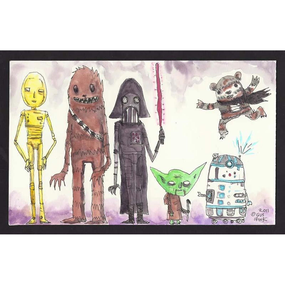 Star Wars , Finked up!