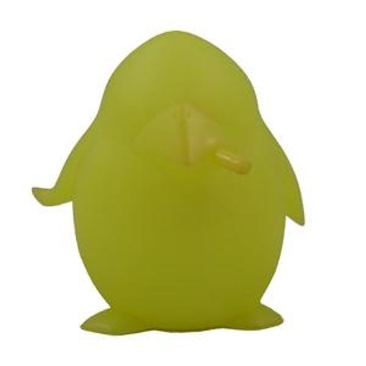 Harold the Penguin - Mini Yellow by Frank Kozik