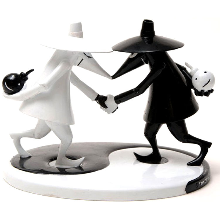 Yin vs. Yang by Tom Otterness