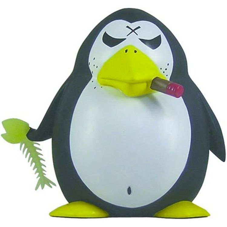 Harold the Penguin - Original by Frank Kozik
