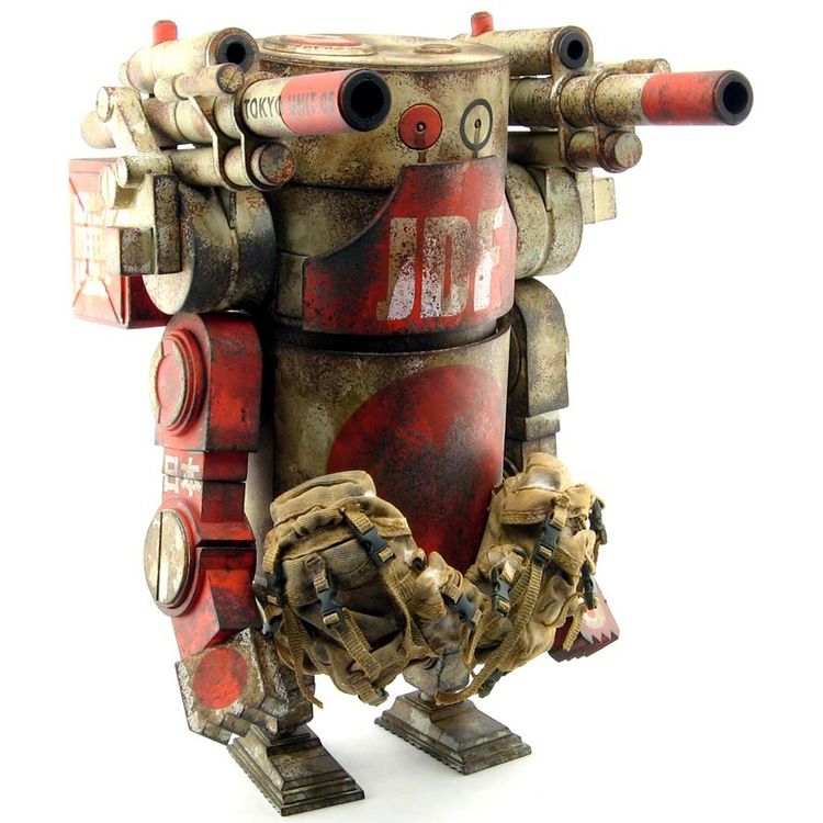 Japan Defence Force Damn Large Martin by Ashley Wood