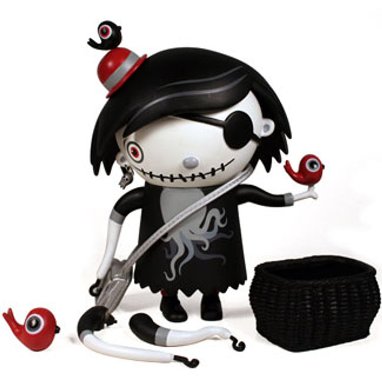Scarygirl - Octocity (Black Edition) by Nathan Jurevicius