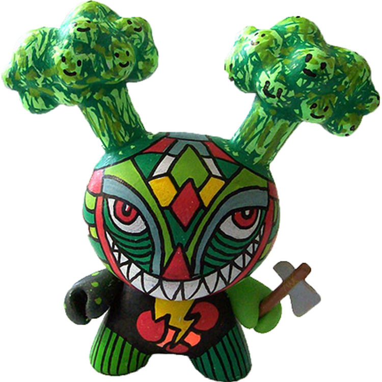 Broccoli Warrior by Howie Green