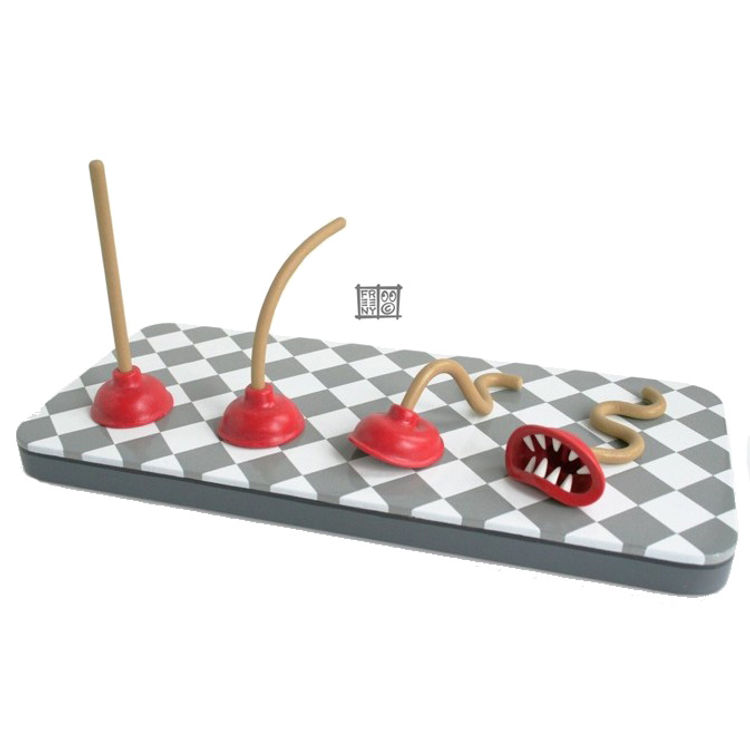 Plunger Monsters by Jason Freeny