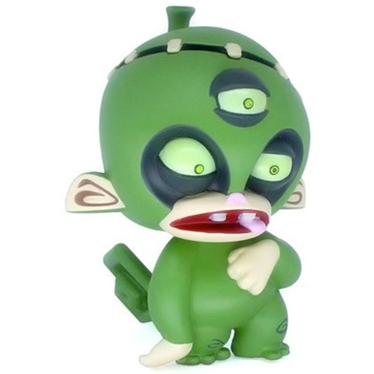 Franken Monkey - Green by Roberto Juareghi