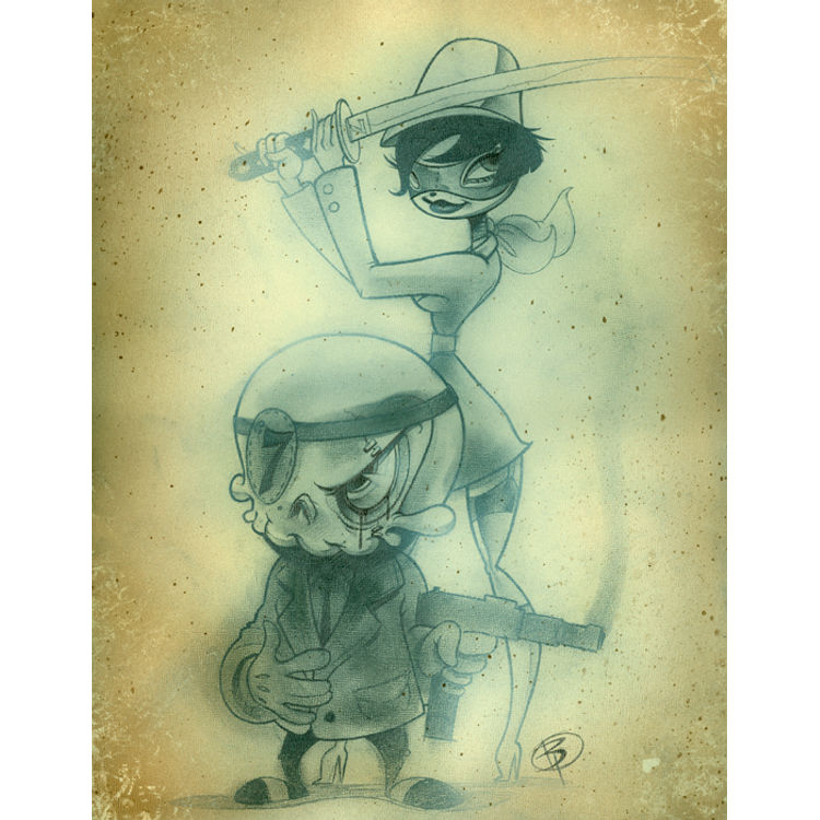 Trouble 7 by Brandt Peters