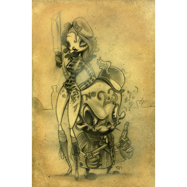 Trouble 23 by Brandt Peters