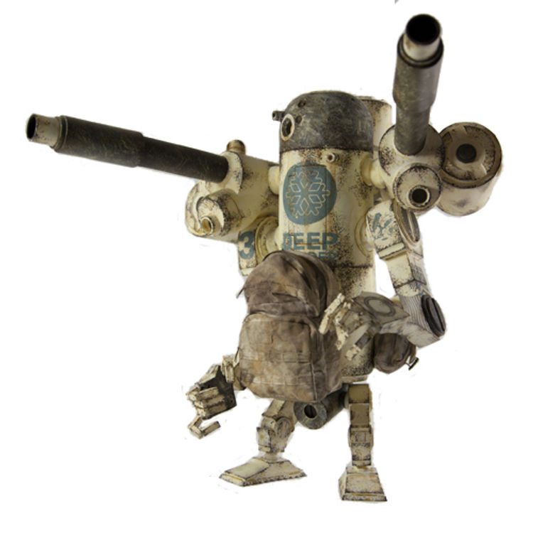 Bertie MK3B Deep Powder Corp by Ashley Wood