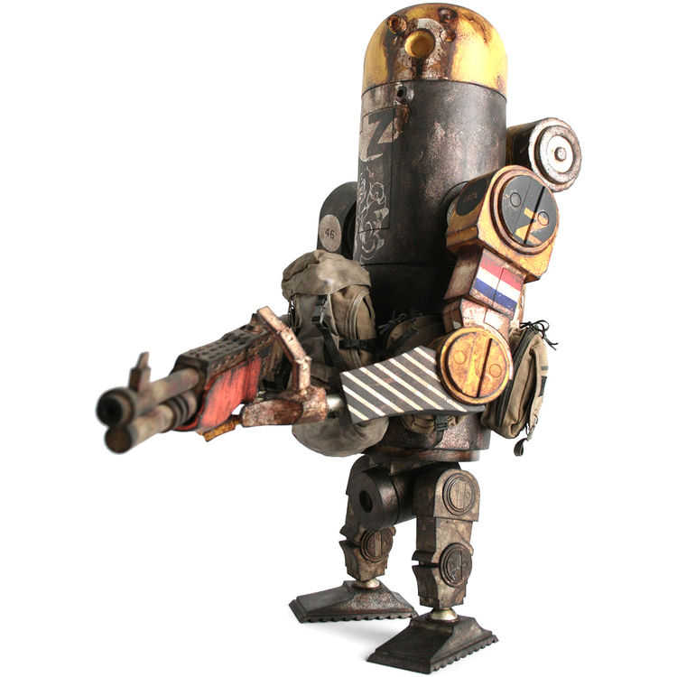 Bertie MK3A Dutch Merc Indi (Zwarte Torens) by Ashley Wood