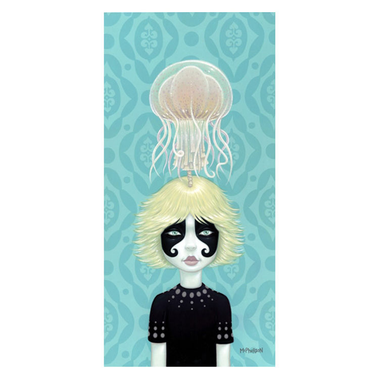 Somewhere Under the Rainbow - Blue by Tara McPherson