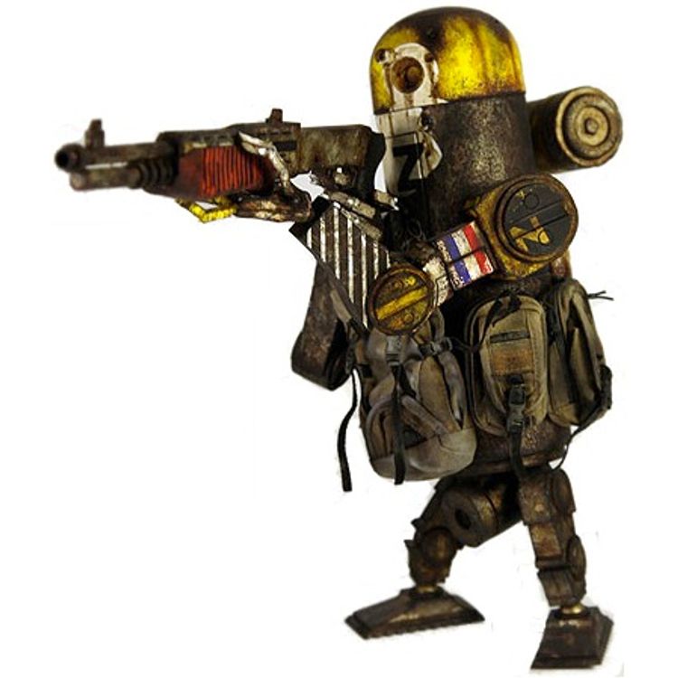 Bertie MK3A Dutch Merc Indi (Zwarte Torens) by Ashley Wood