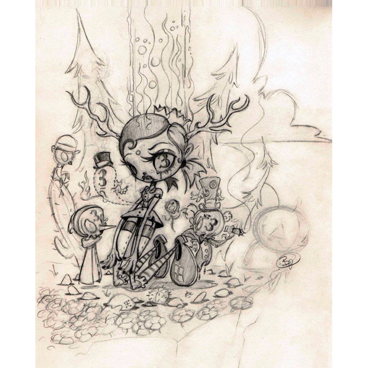Kathie Sketch by Brandt Peters