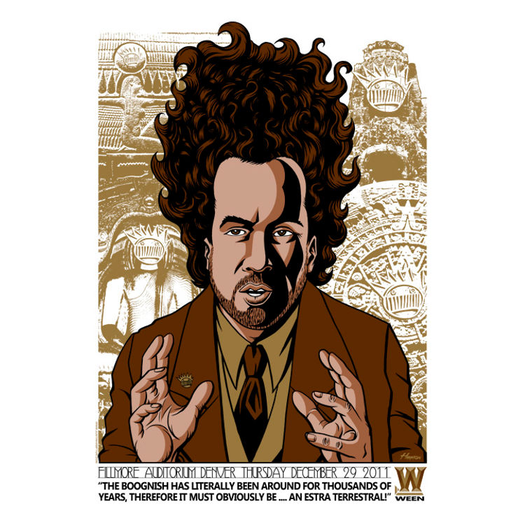 Ween -Denver, CO, 2011 by Justin Hampton