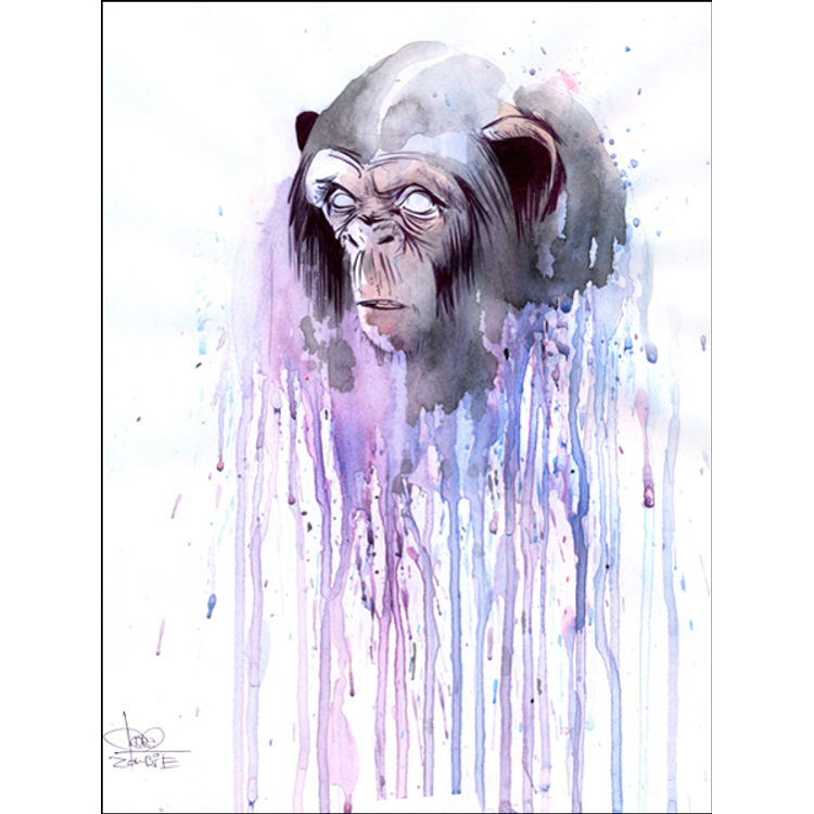 Monkey#7 by Lora Zombie