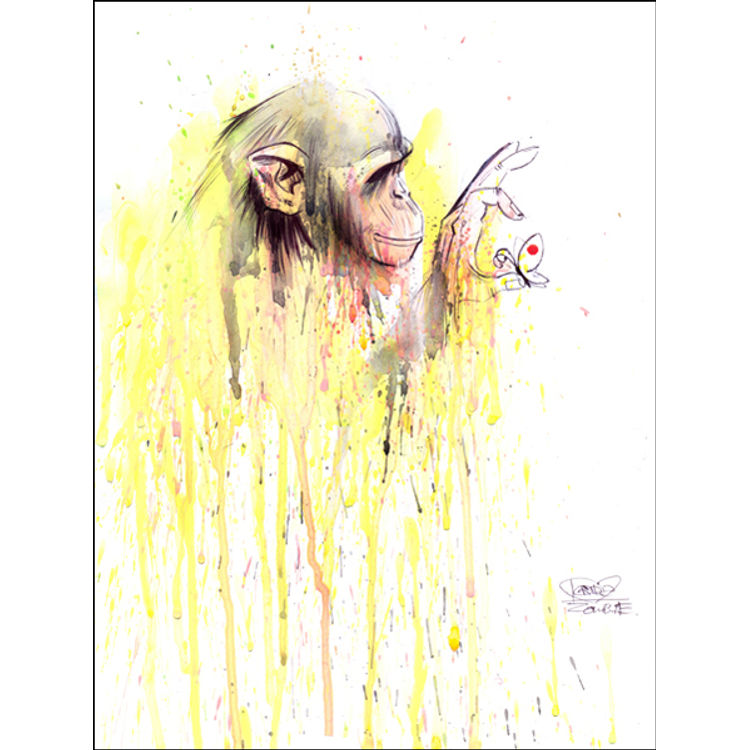 Monkey#11 by Lora Zombie