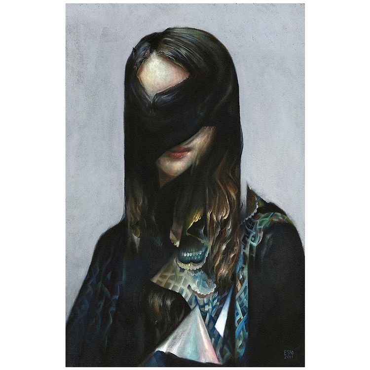 Untitled (with veil) by Esao Andrews