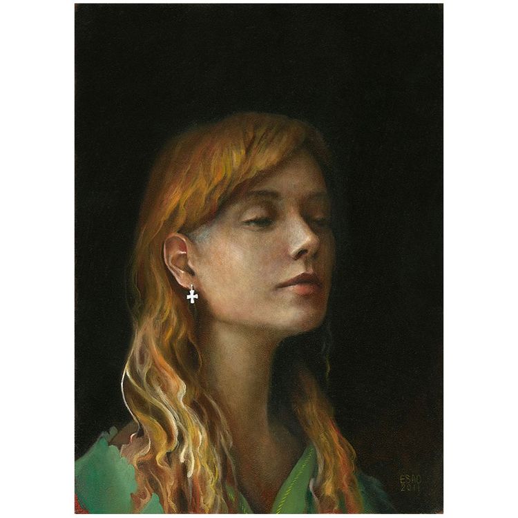 Untitled (cross earring) by Esao Andrews