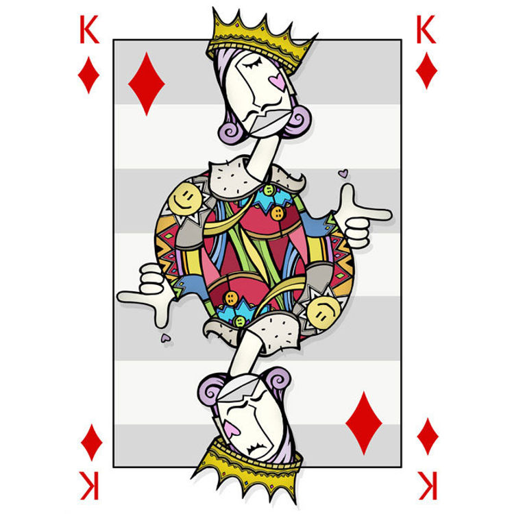 King of Diamonds by Kenny Random