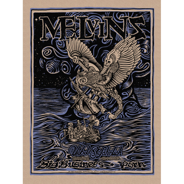 Melvins: Hamburg, Germany by Monkeyink (John Howard)
