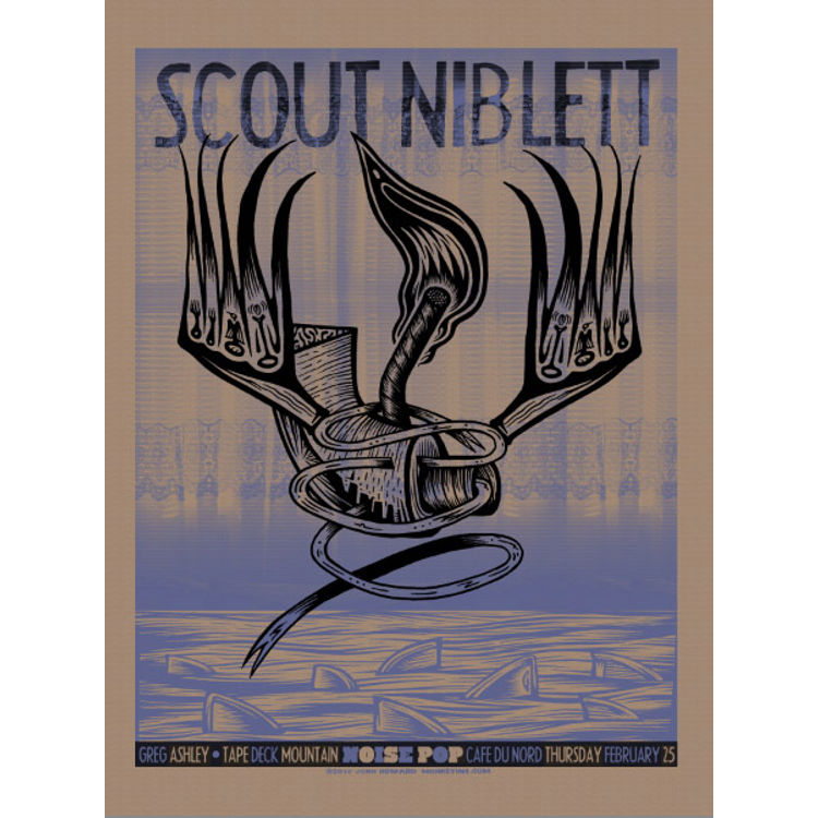 Scout Niblett: Noisepop by Monkeyink (John Howard)
