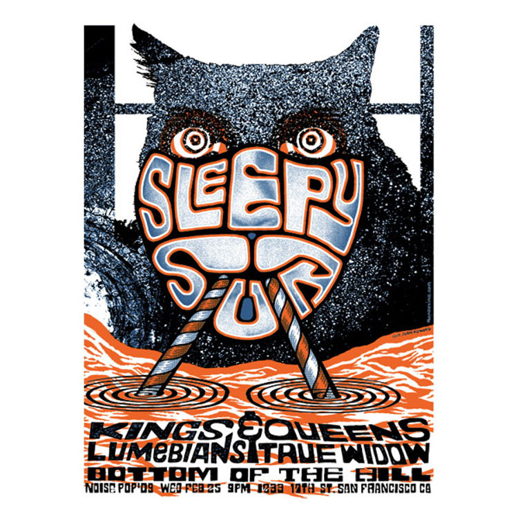 Sleepy Sun: Noisepop by Monkeyink (John Howard)