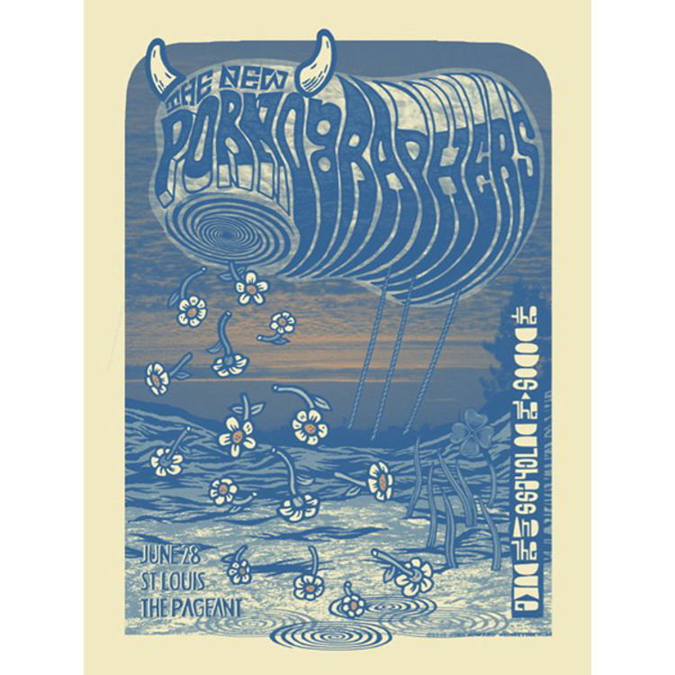 The New Pornographers: St Louis by Monkeyink (John Howard)