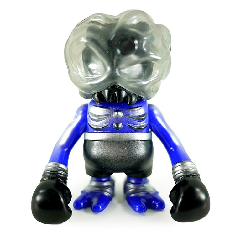 Skull Brain - Voodoo Fighter Blue-N-Black by Secret Base