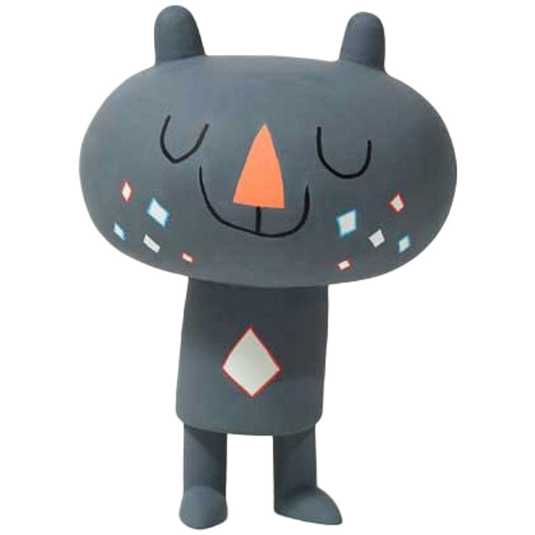 The Cat (Lucky Landing) by Jon Burgerman