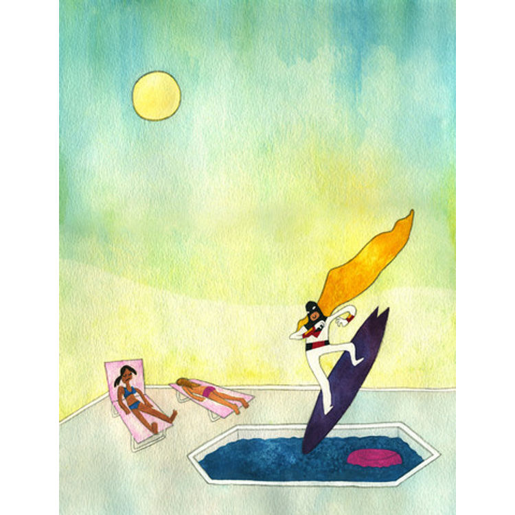 Surf Ghost by Julia Vickerman