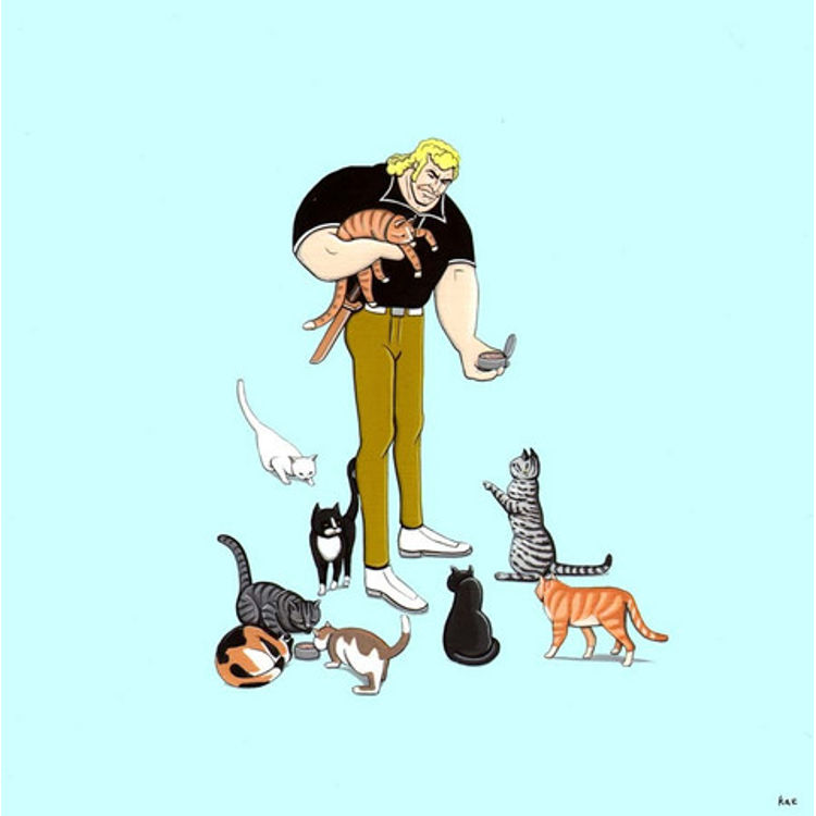 Brock Samson & The Neighborhood Stray Cats by Kiersten Essenpreis