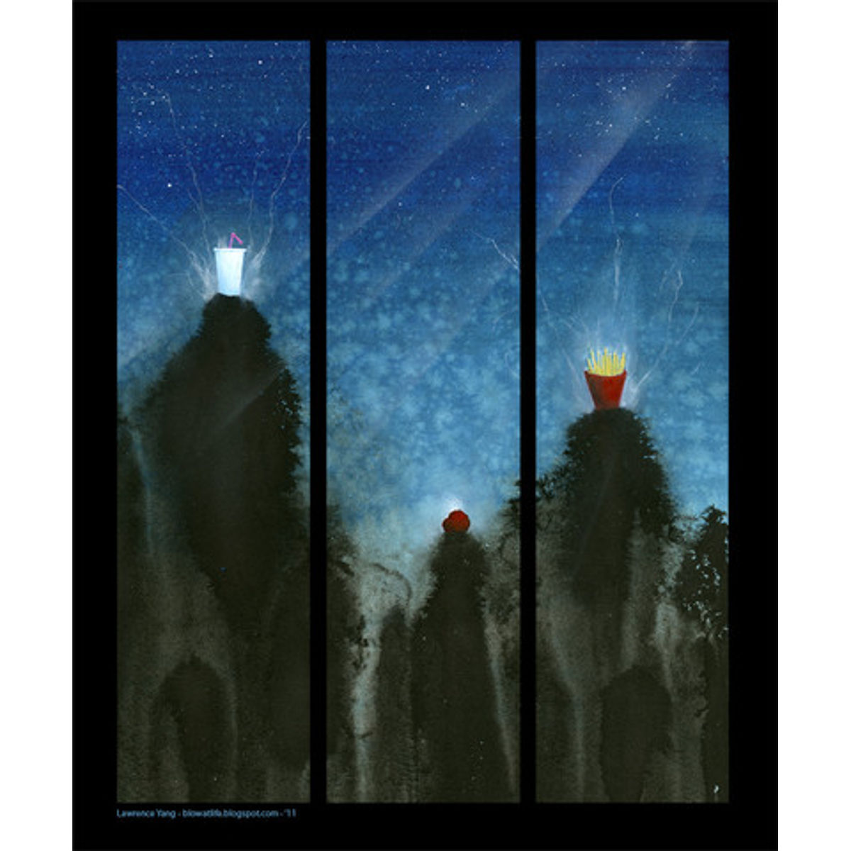 Aqua Teen - Triptych