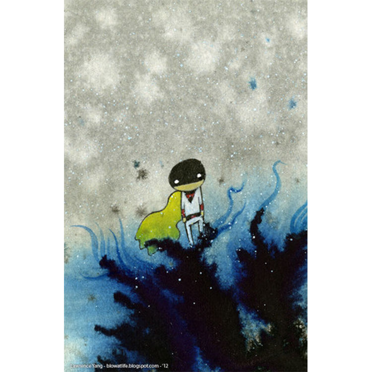 Tiny Space Ghost by Lawrence Yang