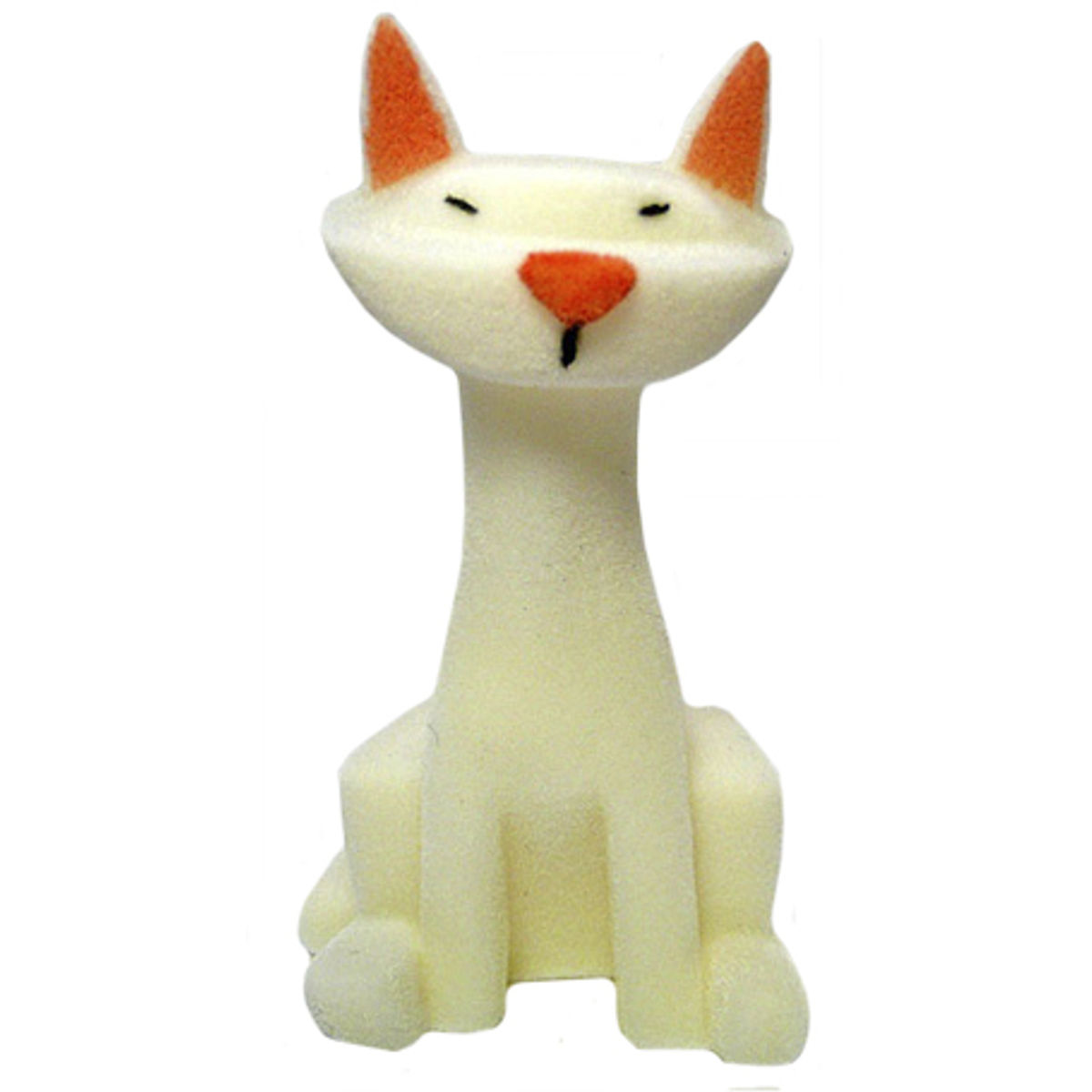 Kitty - White Flocked