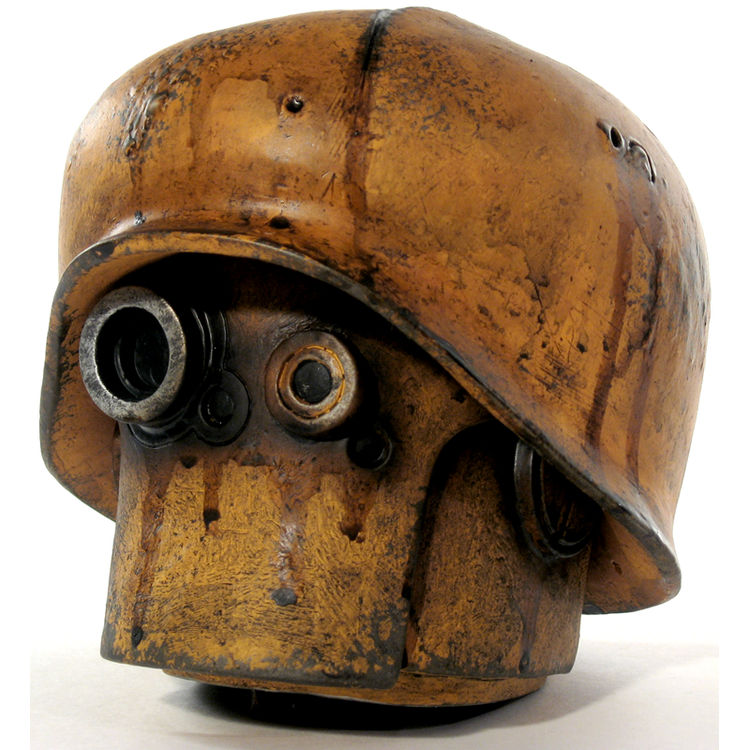 Severed Mortis Bot Head by Ashley Wood