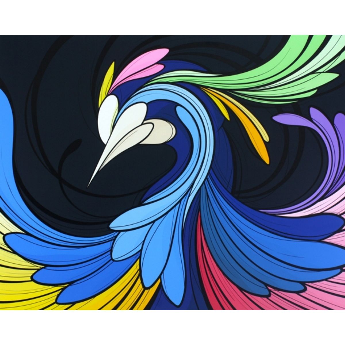 Break the night with colors